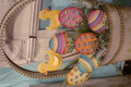 Set  of 3 Easter Eggs w/Stakes