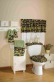 Jasmine Collection-Set of 3 Decorated Towels