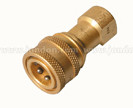 Brass Female Quick Connect 1/4 inch QTY (2)