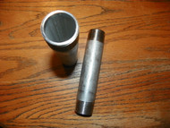 1 inch Stainless X 6 inch Threaded Pipe (4 Pieces)