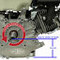 9HP 6:1 Gear Reduction Gas Engine Cement Mortar Mixer Side Shaft Small Motor Model: CS177H-9HP 