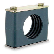 Green Block Clamp Assembly, Single, 1 1/2 In Pipe