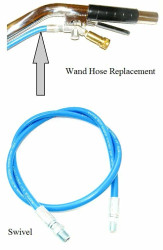 Wand Solution Hose Line Replacement