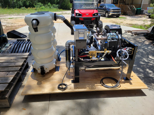 Economy 36 SE Truck Mount Tile & Carpet Cleaning Machine 2000 psi (Working Pressure) with Extended Panel
