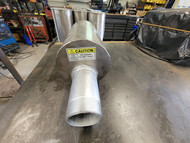 Blower Style Axis Point Heat Exchanger for a 56 Size Blower