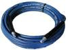 100 Ft. 1/4 inch Blue Non-Marking Pressure Hose (Plug & Socket Sod Seperately)