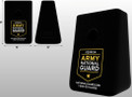 ARNG Shield Logo Quarterback Football Toss