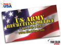 American Flag Business Card Magnet