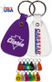 Western Saddle Key Ring