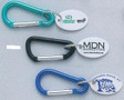 Small Carabiner AD Tag Key Ring