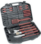 DELUXE 18 PIECE BBQ SET
