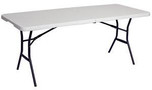 6 FOOT LIGHTWEIGHT FOLDING EVENT TABLE