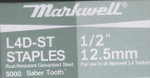 MARKWELL STAPLES FOR L4 TACKER 1/2"