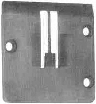  Product - DOUBLE NEEDLE THROAT PLATE 1 " 267859-100 ( 267859-1 ) FOR SINGER 300W SINGER 302U SINGER 302W SINGER 320W (267859-100)
