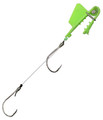 2513 Roto Chip Bait Holder Big Fin Glow Chartreuse