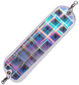 PC8-690 ProChip 8 Flasher Plaid on Clear