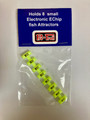 2047-2097 Eight EChips in a Chartreuse Strip 