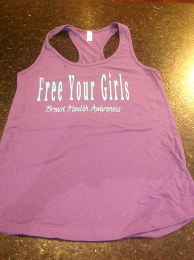Purple Tank Top "Free Your Girls"