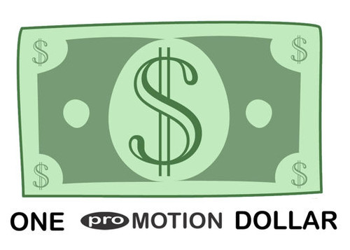 One ProMotion Dollar(s) to be used to pay for Repairs, Shipping, Closeouts, or Discontinued Items not listed on our website.