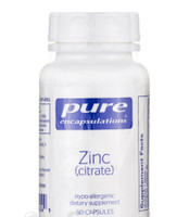 Zinc Citrate 30mg 180 capsules