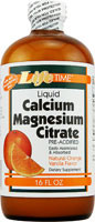 Calcium Magnesium Liquid Orange Vanilla