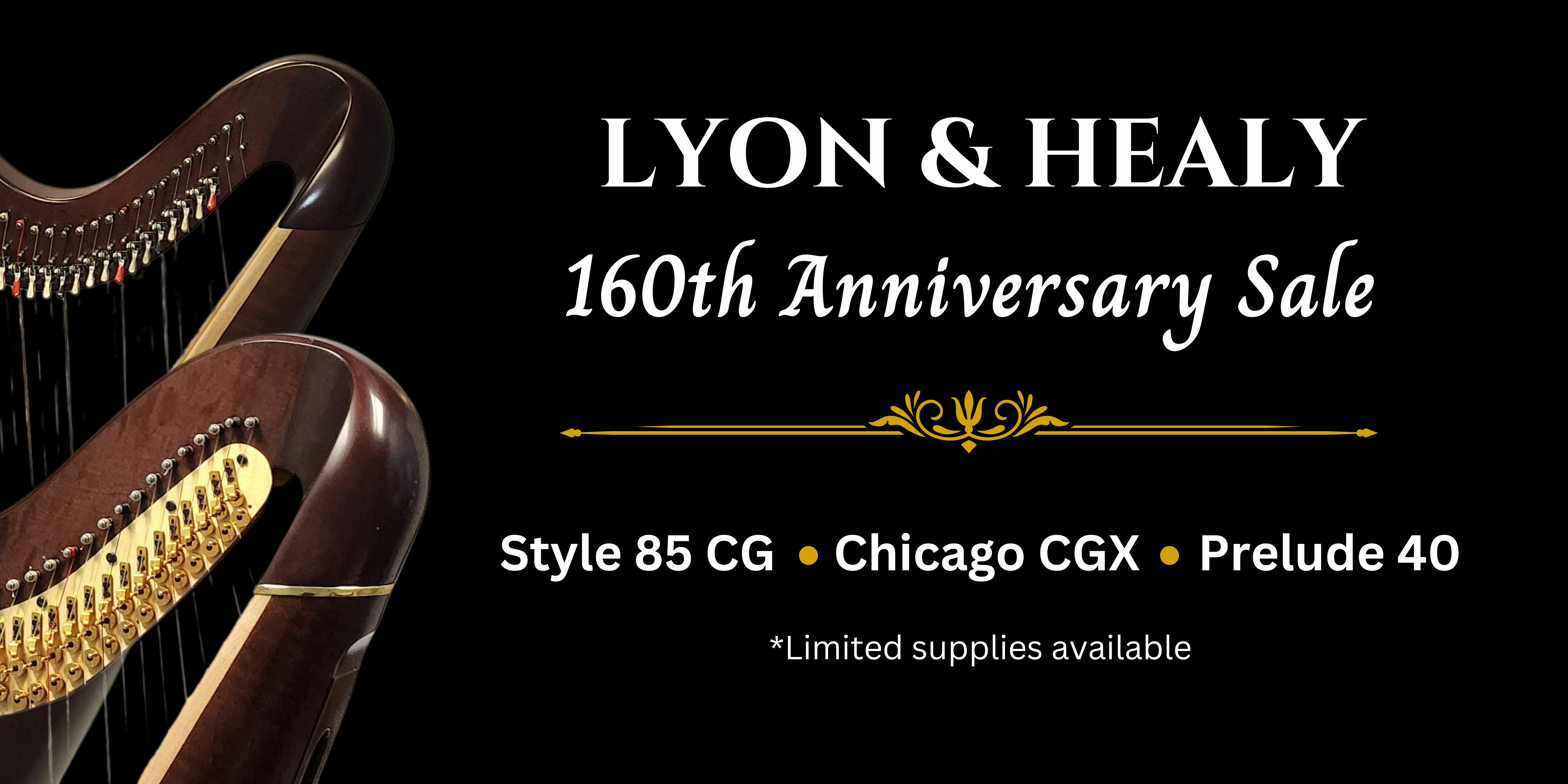 Lyon & Healy 85 CG (Available for order) Atlanta Harp Center LLC
