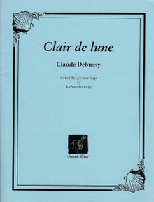 Clair de Lune (for lever harp) by Debussy/ Barbara Brundage