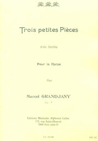 Trois Petites Pieces Tres Faciles by Marcel Grandjany (Leduc Edition)