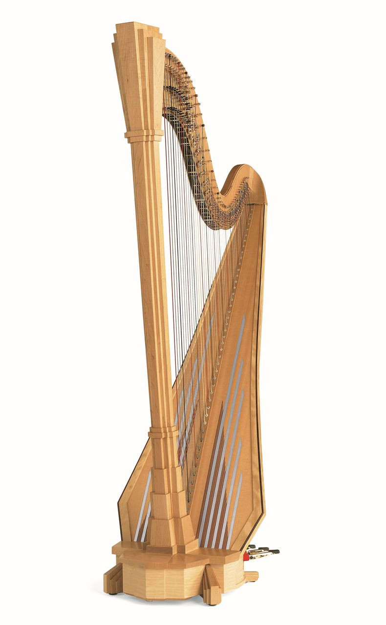 lyon and healy harp clip art