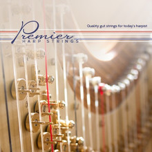 1st octave skeleton set- Premier Harp Pedal Gut strings