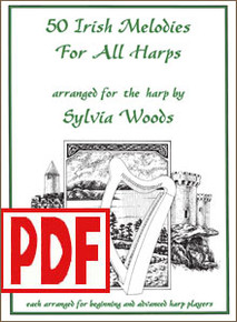 PDF 50 Irish Melodies for All Harps by Sylvia Woods