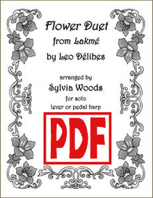 PDF Flower Duet from Lakme by Sylvia Woods