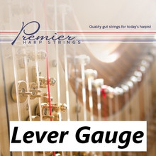 4th Octave A- Premier Harp Lever Gut String
