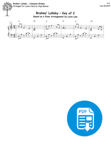 Brahms' Lullaby arr. by Angi Bemiss - PDF Download