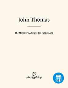 Minstrel's Adieu to his Native Land by John Thomas, Edited by by Rachel Green - PDF Download