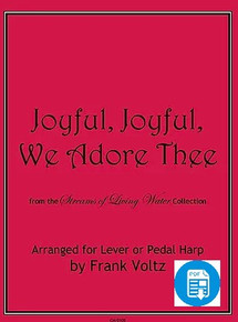 Joyful, Joyful, We Adore Thee by Frank Voltz - PDF Download