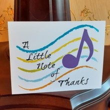 A Little Note of Thanks note cards