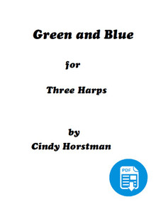 Green and Blue for 3 Harps (Harp Part 1) by Cindy Horstman PDF Download