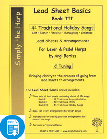 Lead Sheet Basics, Book 3 (C Tuning) - PDF Download