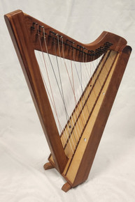Argent Fox Cross-Strung Harp (Consignment)