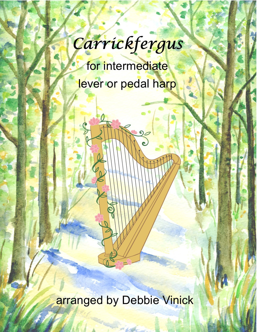 Carrickfergus arr. by Debbie Vinick PDF Download Atlanta Harp