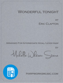 Wonderful Tonight arr. by Michelle Whitson Stone - PDF Download