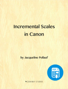 Incremental Scales in Canon by Jacqueline Pollauf - PDF Download