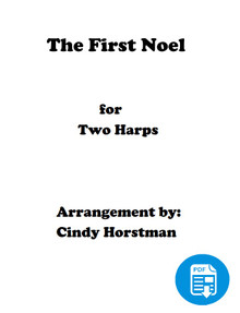 The First Noel for 2 Harps arr. by Cindy Horstman PDF Download