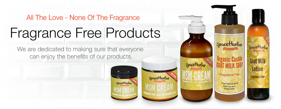fragrance free products grace harbor international