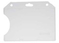 1840-8110 - Badge Holder Horizontal Clear 100 Per Pack