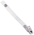 2105-3250 - Strap Clip Vinyl 5 3/4" Length Clear 100 Per Pack