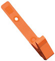 2115-2005 - Clip Plastic Delrin Strap Orange 100 Per Pack