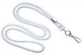 2135-3008 - Lanyard Round Nylon White 100 Per Pack