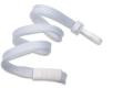 2137-4125 - Lanyard Break-Away Nylon White 100 Per Pack